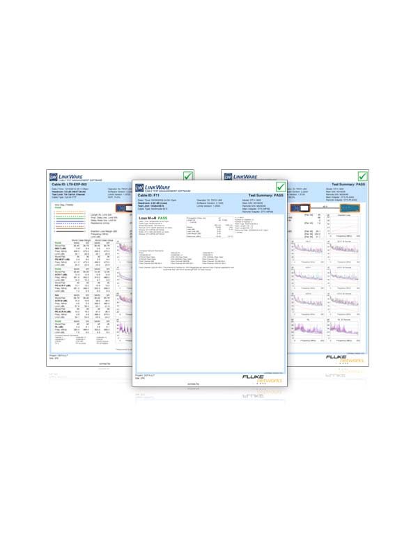 Fluke Networks LinkWare Cable Test Management Software Price ...